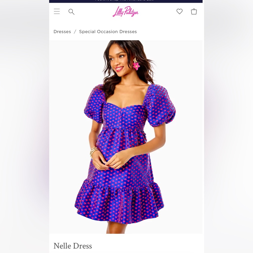 Lilly Pulitzer Nelle Heart Dress